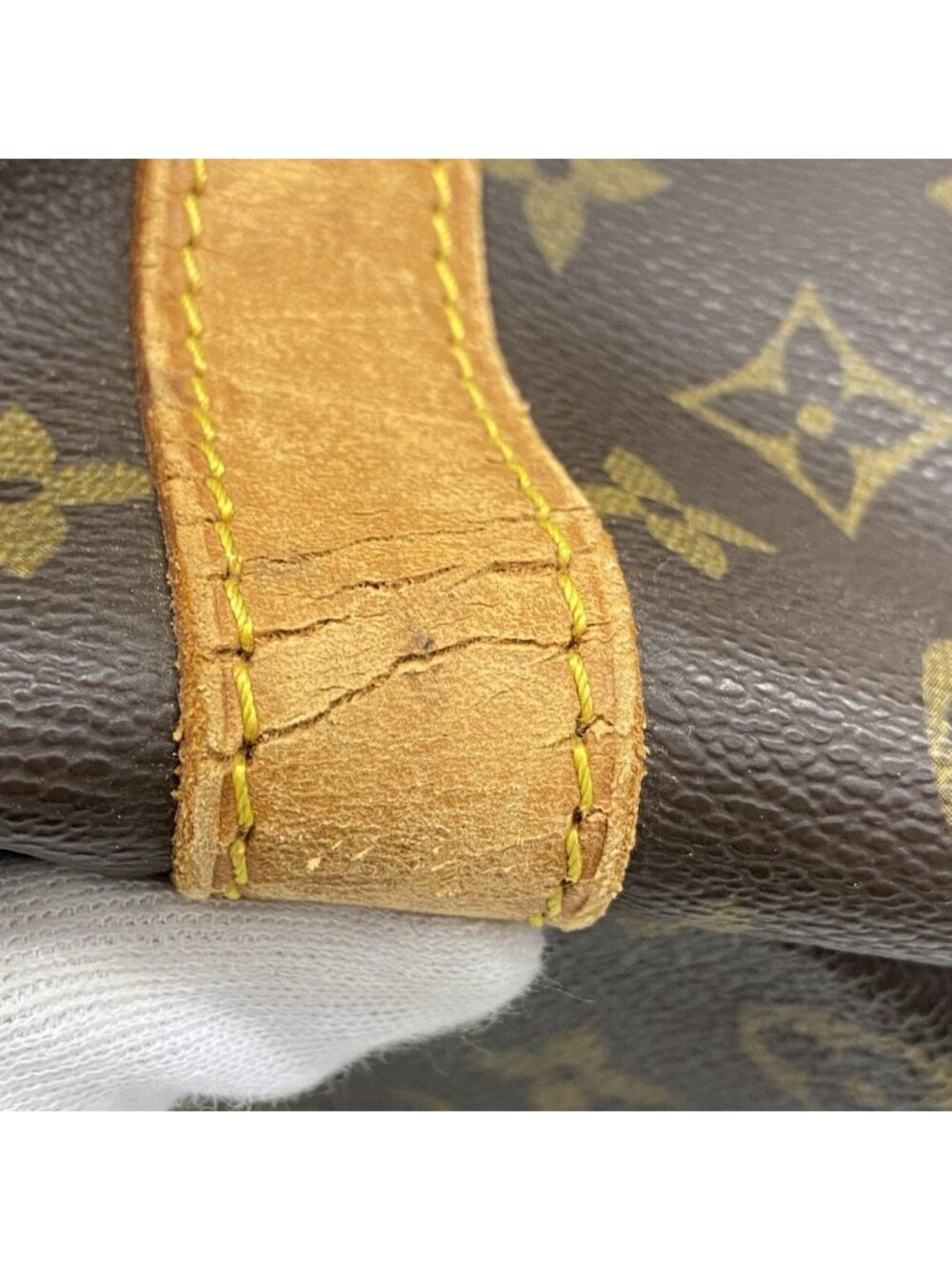 Louis Vuitton Boston Bag Monogram Keepall Bandouliere 50 Brown - Picture 7 of 10